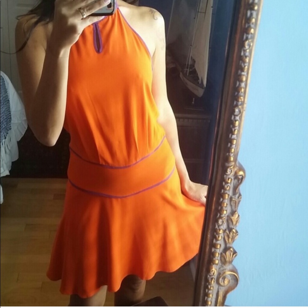Tangerine Rio de Janeiro dress